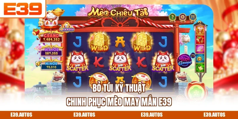 Bỏ túi kỹ thuật chinh phục Mèo May Mắn E39